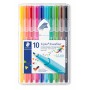 Ensemble de Marqueurs Staedtler 338 SB10 (10 Pièces)