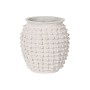 Cache-pot Home ESPRIT Blanc Gris clair Ciment 42 x 42 x 44 cm