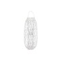 Bougeoir Home ESPRIT Blanc osier Verre 34 x 34 x 80 cm