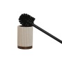 Brosse de salle de wc Home ESPRIT Marron Noir Beige Résine Acacia 9,5 x 9,5 x 38 cm