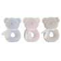 Peluche Hochet Home ESPRIT 12 x 7 x 17 cm (3 Unités)