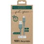 Cable USB BigBen Connected JGCBLCOTMIC2MNG Verde 2 m (1 unidad)