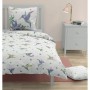 Parure de couette Roupillon Birdie 140 x 200 cm Bleu 2 Pièces