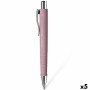 Bolígrafo Faber-Castell Poly Ball XB Rosa (5 Unidades)