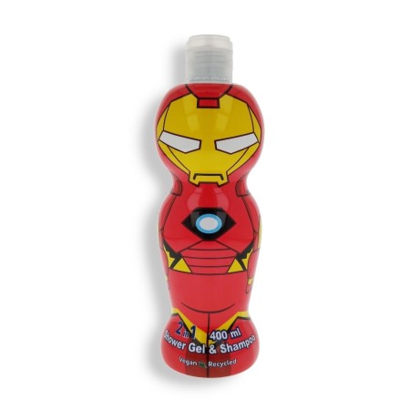 Gel y Champú 2 en 1 Spider-Man Iron Men 400 ml