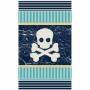 Serviette de plage Secaneta Pirate Bleu foncé