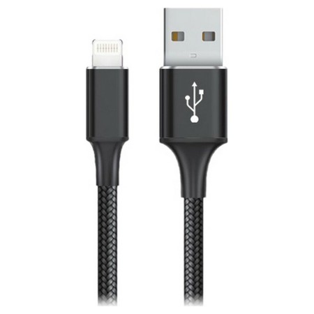 Cable USB a Lightning Goms Negro