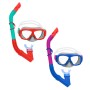 Gafas de Buceo con Tubo Infantiles Bestway Azul Naranja Multicolor