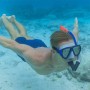 Gafas de Buceo con Tubo Infantiles Bestway Blanco Azul oscuro Adulto Multicolor