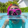 Gafas de Buceo con Tubo Infantiles Bestway Azul Fucsia Multicolor (3 Unidades)