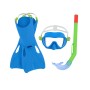 Gafas de Buceo con Tubo y Aletas Bestway Multicolor 24-27