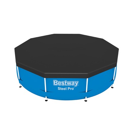 Bâches de piscine Bestway Ø 305 cm Noir