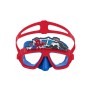 Mascara de buceo Bestway Spiderman Azul