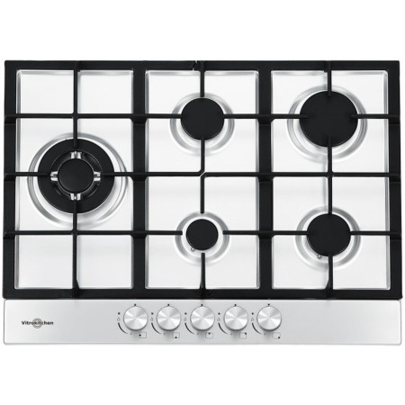 Placa de Gas Vitrokitchen EN73IB 68 cm