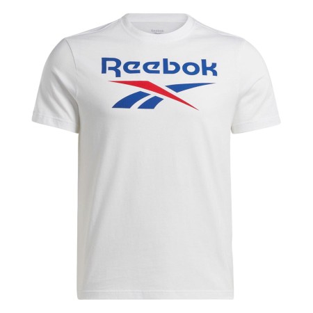 T-shirt à manches courtes homme IDENTITY SMAL Reebok 100071175 Blanc