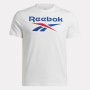 Camiseta de Manga Corta Hombre IDENTITY SMAL Reebok 100071175 Blanco