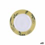 Assiette creuse Quid Sicilia Multicouleur Bioplastique 20 cm (12 Unités)