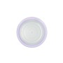 Plato de Postre Quid Kaleido Verde Morado Cerámica 19 cm (12 Unidades)