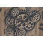 Horloge Murale Home ESPRIT Doré Naturel Verre Fer Bois MDF 72 x 10 x 72 cm