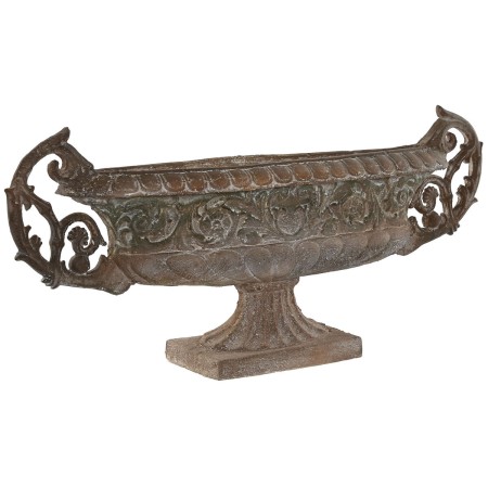 Centro de Mesa Home ESPRIT Marrón Terracota 81 x 19 x 35,5 cm