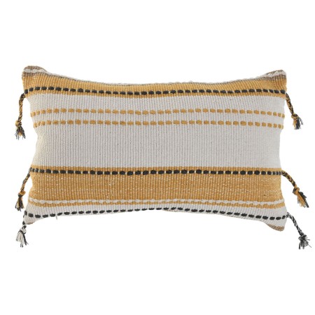 Coussin Home ESPRIT Beige Moutarde Boho 50 x 30 cm