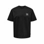 Camiseta de Manga Corta Hombre Only & Sons Onskace Rlx Negro