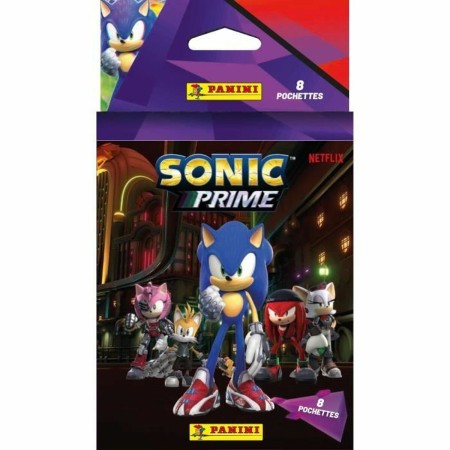 Autocollants Panini sonic prime 6 Pièces