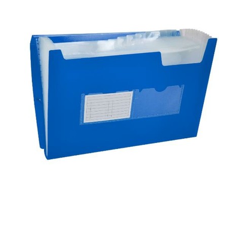 Carpeta Clasificadora Liderpapel FU12 Azul A4