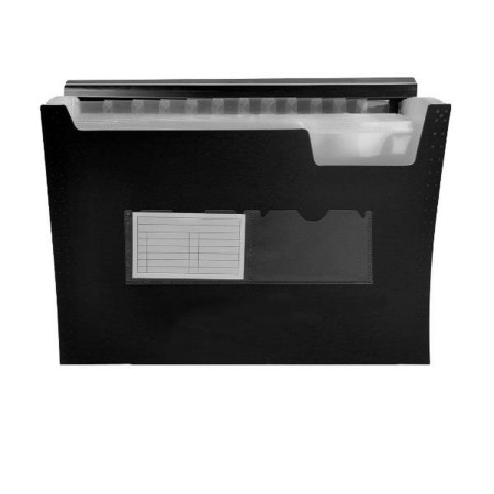 Carpeta Clasificadora Liderpapel FU35 Negro A4