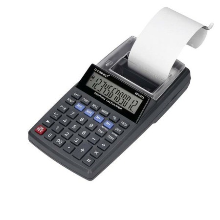 Calculatrice d’impression Q-Connect KF11213 Noir