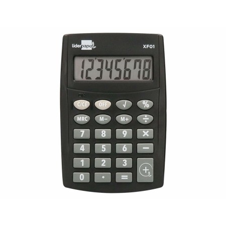 Calculadora Liderpapel XF01 Negro