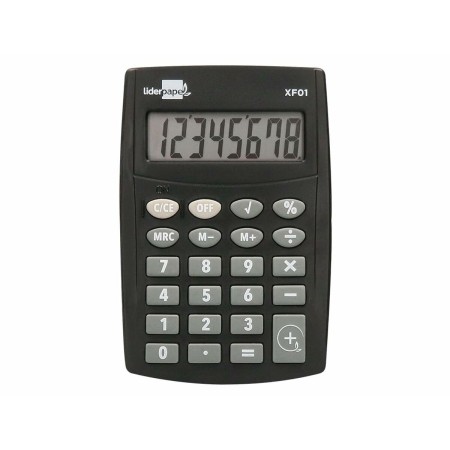 Calculatrice Liderpapel XF01 Noir