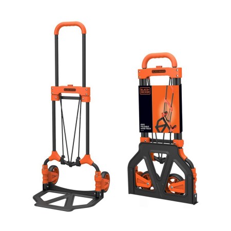 Carretilla Black & Decker Negro Naranja 65 Kg 40 x 41 x 102 cm Plegable