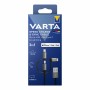 Cable USB Varta 2 m Negro 3 en 1 USB-C Micro USB Lightning