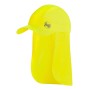 Casquette avec protecteur de nuque Buff Pack Cap Bimini Jaune Fluor