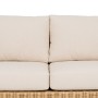 Canapé de jardin Naturel Bois de manguier Foam Fibre naturelle 141 x 86 x 62 cm