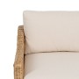 Canapé de jardin Naturel Bois de manguier Foam Fibre naturelle 141 x 86 x 62 cm