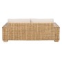 Sofá de Jardín Natural Madera de mango Foam Fibra natural 198 x 88 x 67 cm