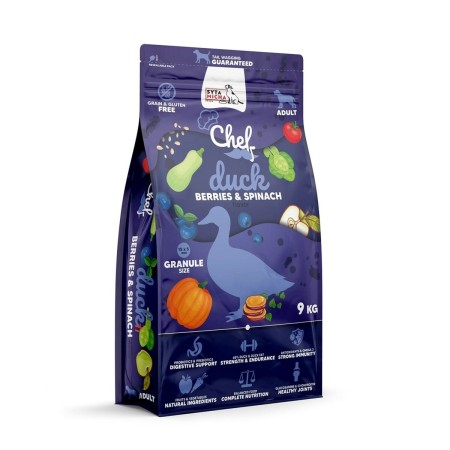 Pienso SYTA MICHA Chef Frutos del bosque Pato Espinacas 9 kg