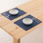 Set de table Belum Bleu 45 x 35 cm 2 Unités