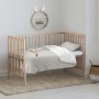 Parure de couette Kids&Cotton Kenai Big Beige 100 x 120 cm