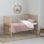 Parure de couette Kids&Cotton Kuno Rose 100 x 120 cm