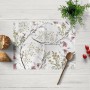 Set de table Belum 0120-342 50 x 40 cm Fleurs 2 Unités