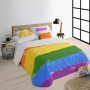 Housse de Couette Decolores Pride 62 Multicouleur 220 x 220 cm