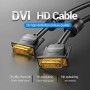 Câble Extension DVI-D Vention EAABF Noir 1 m