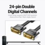 Câble Extension DVI-D Vention EAABG Noir 1,5 m