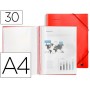 Carpeta Liderpapel EC10 Rojo A4