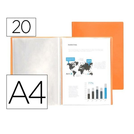 Porte-documents Liderpapel EC68 A4 Orange