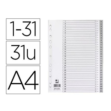 Séparateurs Q-Connect KF01895 Carton