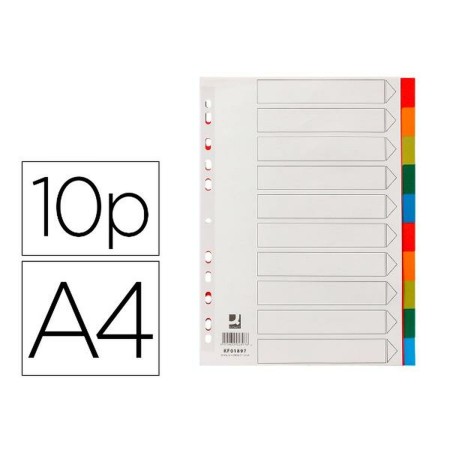 Séparateurs Q-Connect KF01897 Carton
